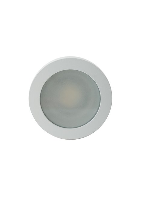 Встраиваемый светильник белого цвета  - купить Встраиваемые споты по цене 2510.0