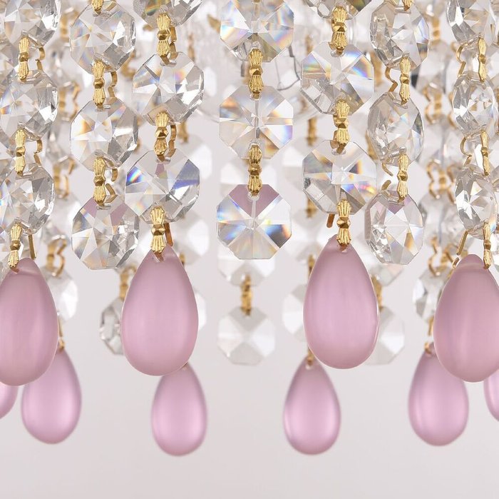 Подвесной светильник 14781P/16 G V7010 (хрусталь, цвет прозрачный) - лучшие Подвесные светильники в INMYROOM