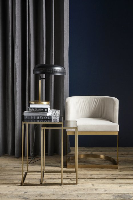 Обеденный стул Lounge кремового цвета - лучшие Обеденные стулья в INMYROOM