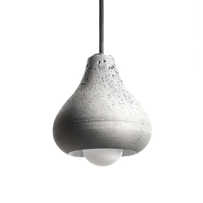 Подвесной светильник Drop из бетона
