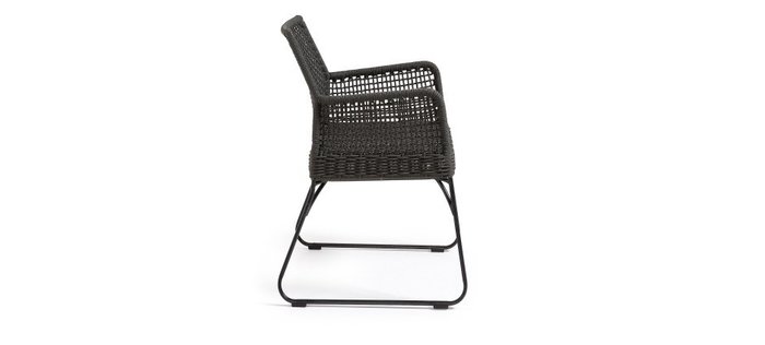 Кресло Julia Grup NOVAK темно-серый  - купить Садовые кресла по цене 26990.0