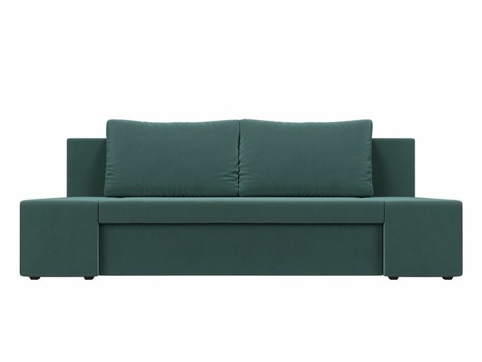 Прямой диван-кровать Сан Марко бирюзового цвета - купить Прямые диваны по цене 24999.0