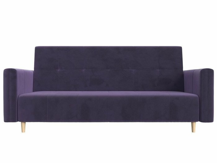 Прямой диван-кровать Вест фиолетового цвета - купить Прямые диваны по цене 28999.0