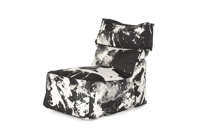 Кресло бескаркасное Dauphine черного цвета - купить Бескаркасная мебель по цене 40900.0