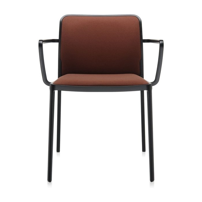 Стул Audrey Soft коричневого цвета с подлокотниками - купить Обеденные стулья по цене 92158.0