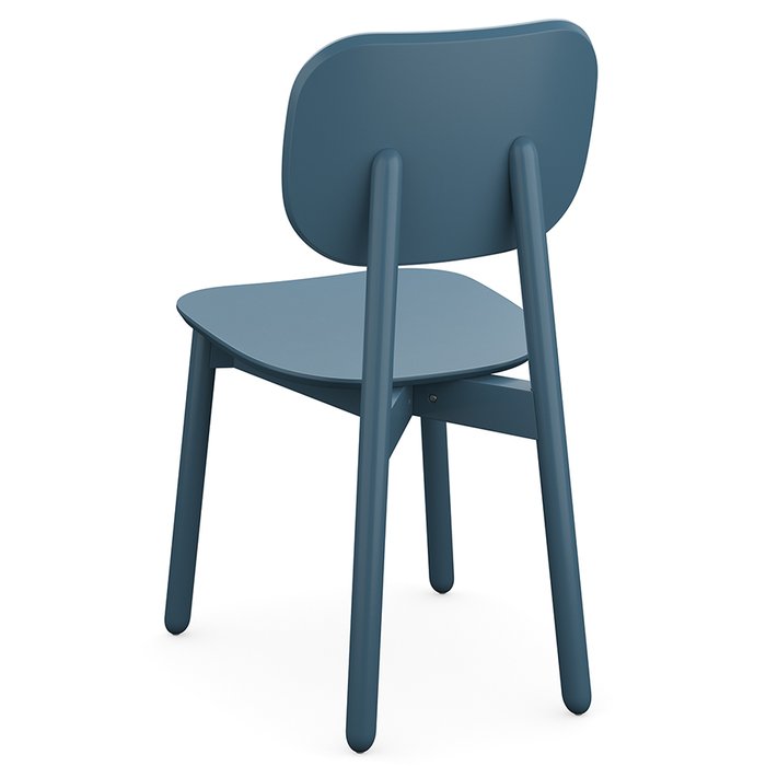 Стул Saga сине-зеленого цвета - лучшие Обеденные стулья в INMYROOM