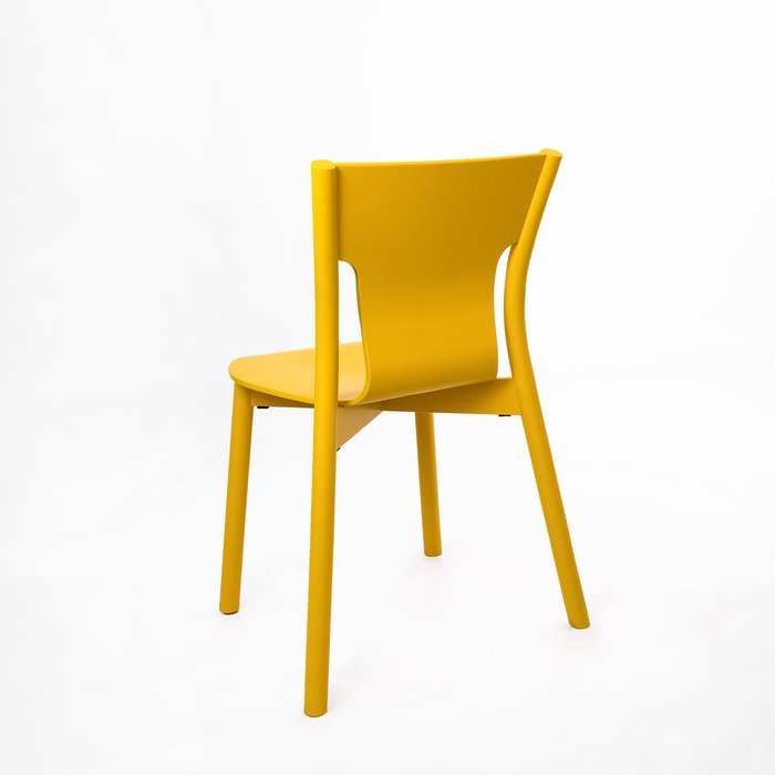 Стул Tolo желтого цвета - лучшие Обеденные стулья в INMYROOM