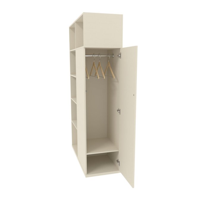 Перегородка-шкаф Разделение П3110.3 цвета сатин - купить Стеллажи по цене 21850 Перегородка-шкаф Разделение П3110.3 цвета сатин - купить Стеллажи по цене 21850