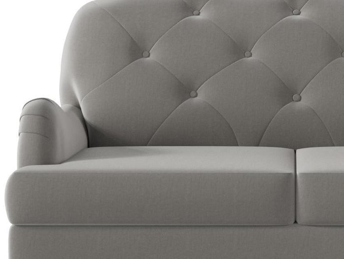 Диван прямой Сириус Gray серого цвета - лучшие Прямые диваны в INMYROOM
