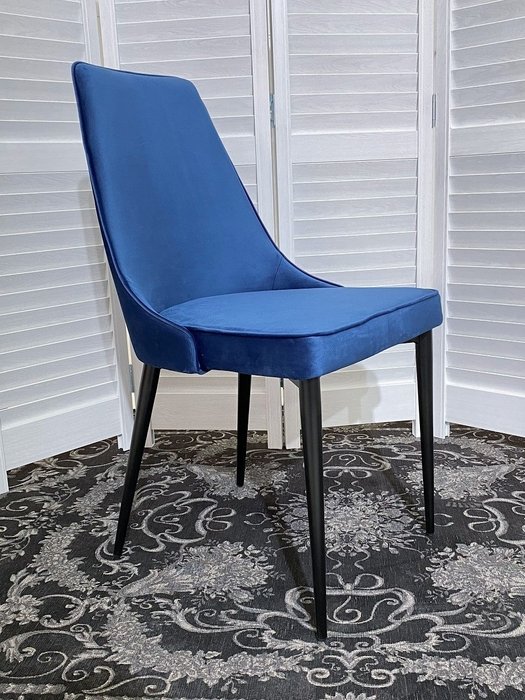Стул Nepal синего цвета - купить Обеденные стулья по цене 7000.0