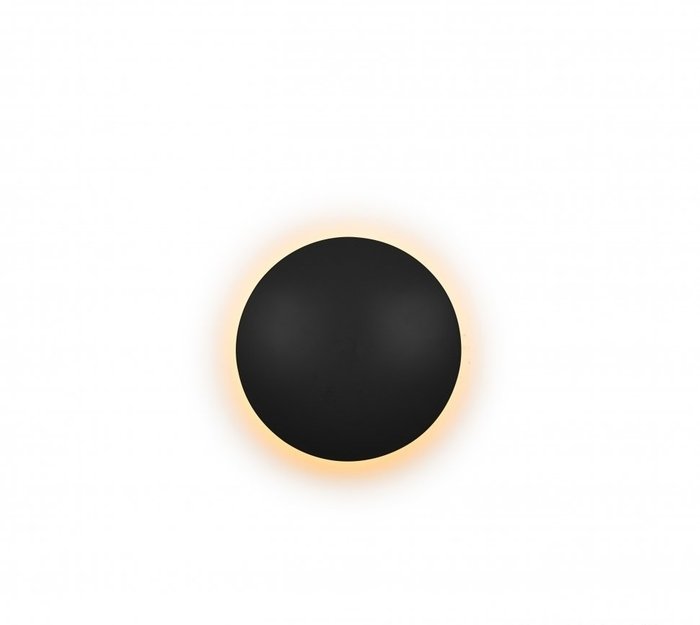Настенный светильник Lunar черного цвета - купить Бра и настенные светильники по цене 4890.0