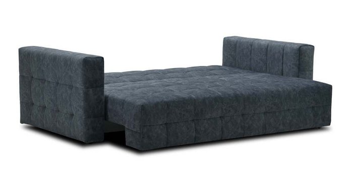 Прямой модульный диван-кровать Энзо серого цвета - лучшие Прямые диваны в INMYROOM