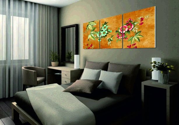 Модульная картина от дизайнера: Цветочные ансамбли - купить Картины по цене 3590.0