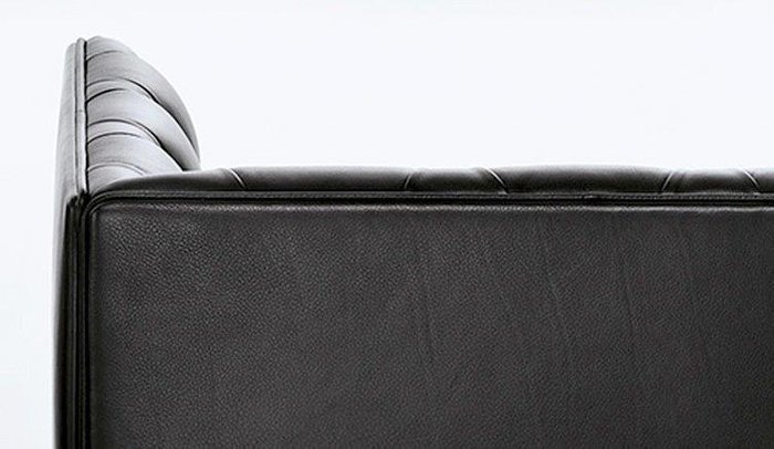 Диван Edwards Loveseat черного цвета - купить Прямые диваны по цене 253000.0 Диван Edwards Loveseat черного цвета - купить Прямые диваны по цене 253000.0