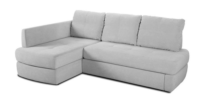 Угловой диван-кровать Арно серого цвета - купить Угловые диваны по цене 75294.0