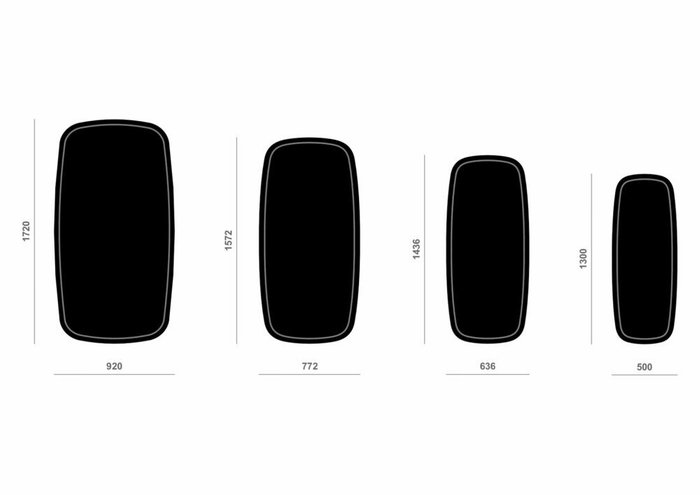 Настенное зеркало Base Wood 60х140 бежевого цвета - лучшие Настенные зеркала в INMYROOM