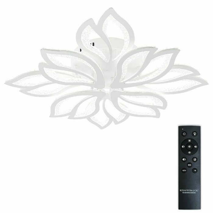 Потолочная люстра Fortuna LED LAMPS 81109/7C (акрил, цвет белый) Потолочная люстра Fortuna LED LAMPS 81109/7C (акрил, цвет белый)