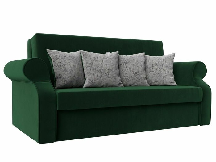 Диван-кровать Софт зеленого цвета