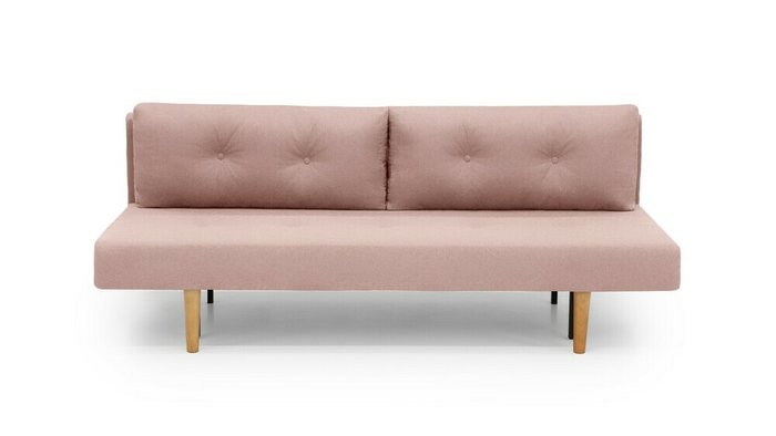 Диван-кровать Варшава розового цвета - купить Прямые диваны по цене 57700.0