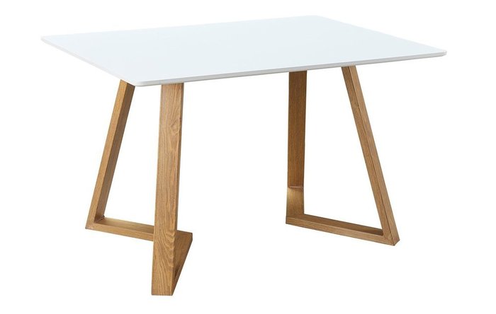 Обеденный стол с белой столешницей - купить Обеденные столы по цене 24500.0