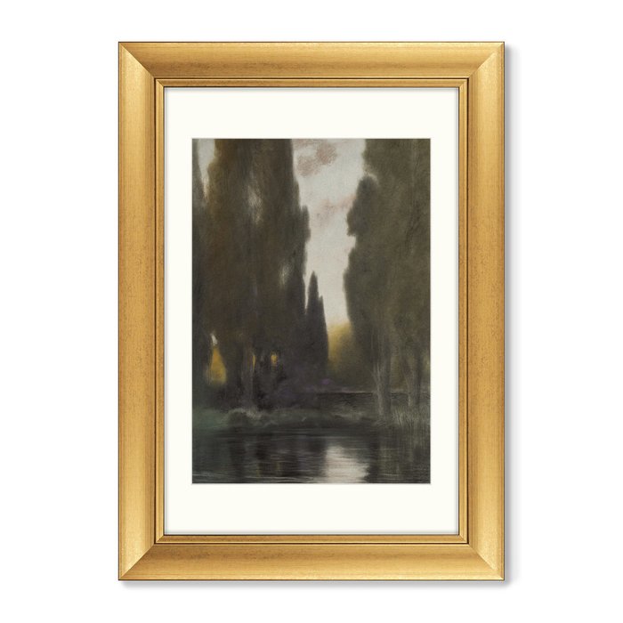 Репродукция картины In the Pontine Marshes, 1900г. - купить Картины по цене 12499.0