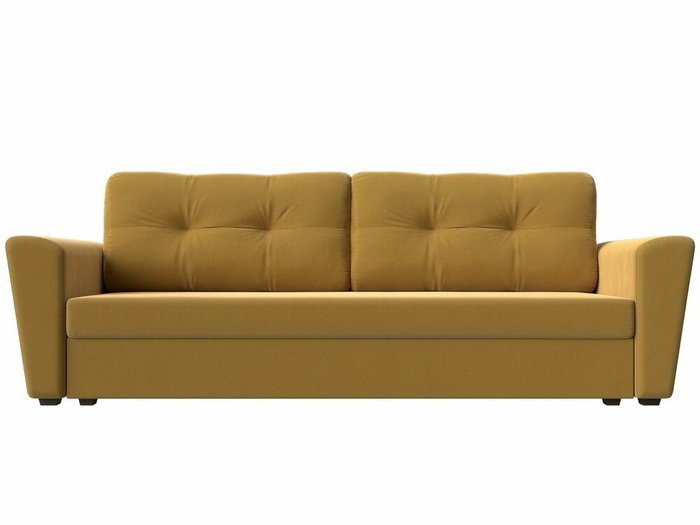Диван-кровать Амстердам Лайт желтого цвета - купить Прямые диваны по цене 23999.0