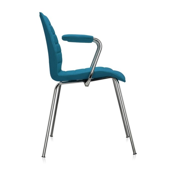 Стул Maui Soft синего цвета - лучшие Обеденные стулья в INMYROOM