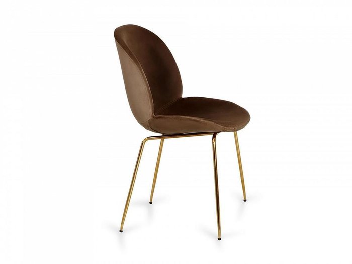 Стул Beetle коричневого цвета  - лучшие Обеденные стулья в INMYROOM