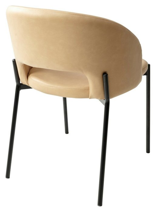 Стул Agnes цвета латте в экокоже - лучшие Обеденные стулья в INMYROOM