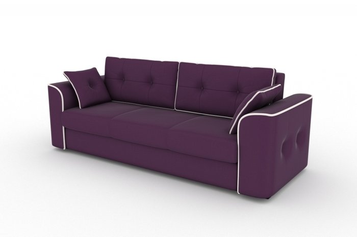 Прямой диван-кровать Narvik фиолетового цвета