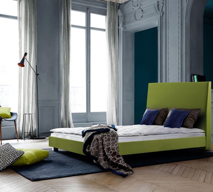 Кровать Collection Prestige фиолетового цвета 160х200 - лучшие Кровати для спальни в INMYROOM