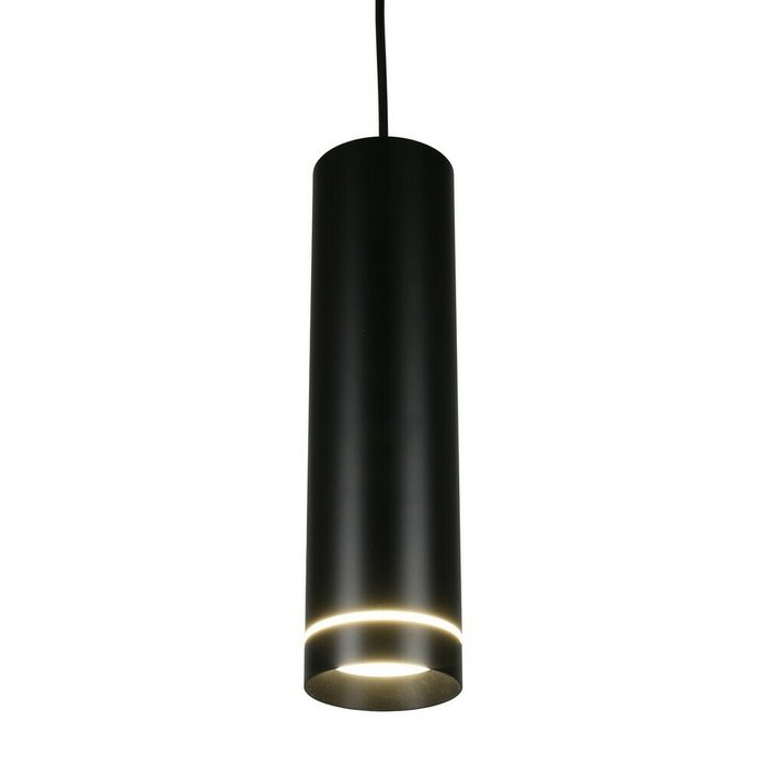 Подвесной светодиодный светильник Domenica черного цвета