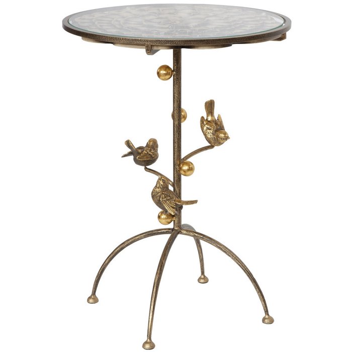 Столик Терра Птички цвета Бронза - купить Кофейные столики по цене 15445.0