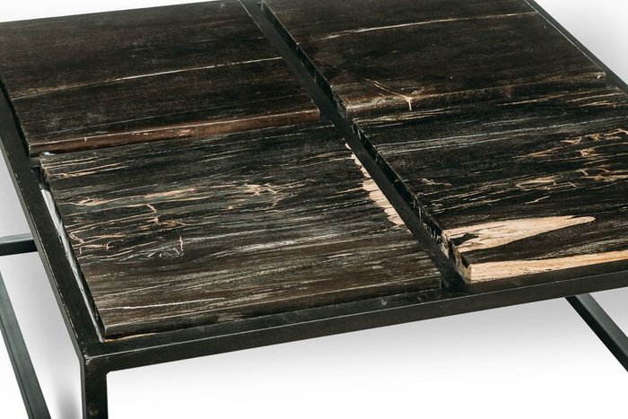 Журнальный стол Таланго из окаменелого дерева 22 - купить Журнальные столики по цене 143000.0