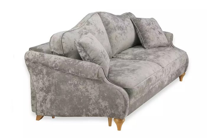 Прямой диван-кровать Бьюти Премиум бежевого цвета - лучшие Прямые диваны в INMYROOM