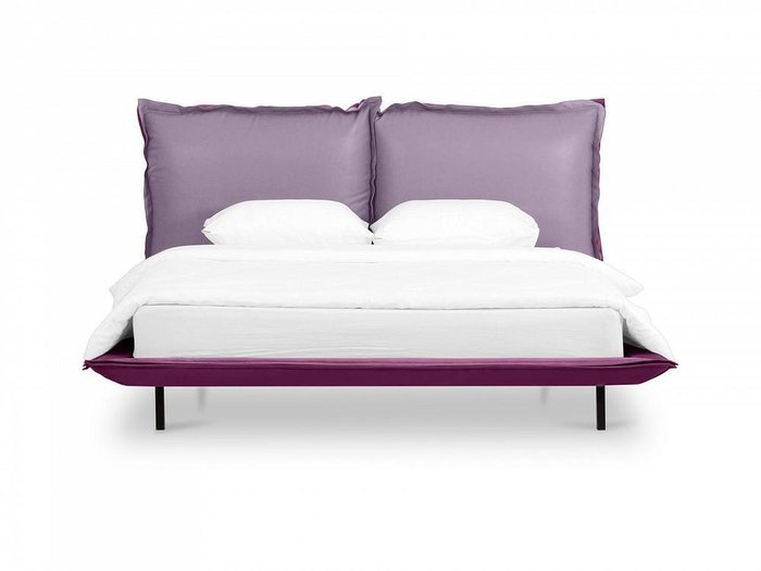 Кровать Barcelona 160х200 пурпурно-сиреневого цвета - лучшие Кровати для спальни в INMYROOM