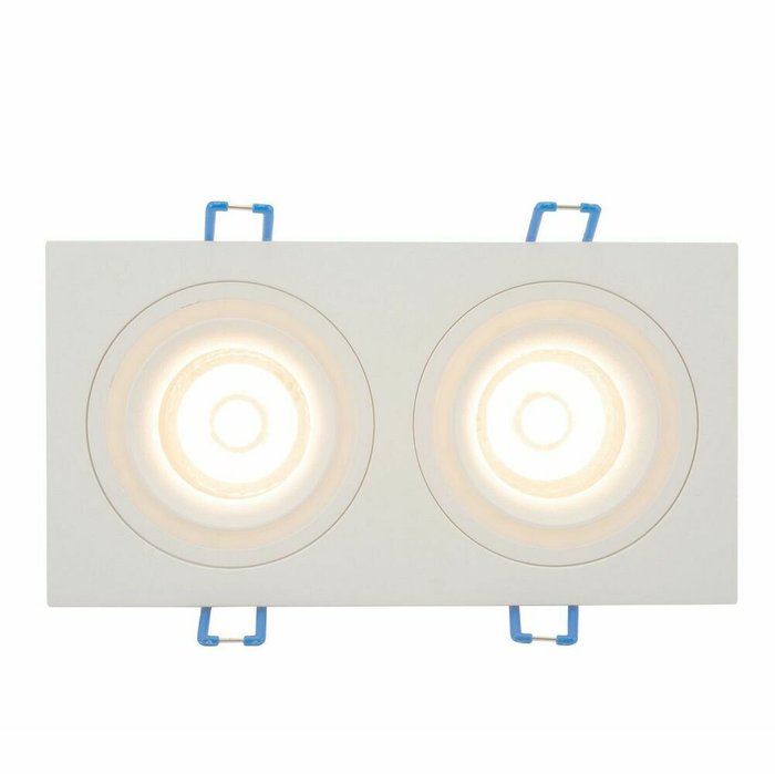 Встраиваемый светильник DK2060 DK2062-WH (акрил, цвет белый) - купить Встраиваемые споты по цене 2190.0