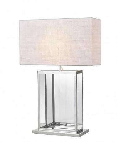 Настольная лампа Vicenza с белым абажуром  - купить Настольные лампы по цене 22000.0