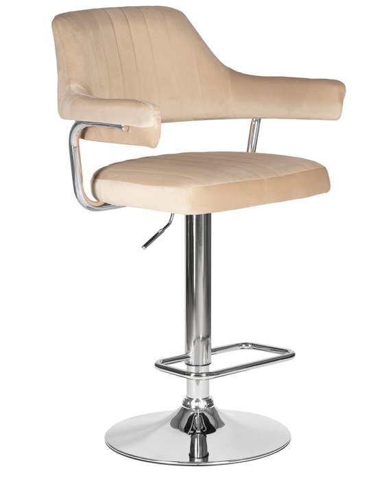 Барный стул Charly бежевого цвета - купить Барные стулья по цене 8900.0