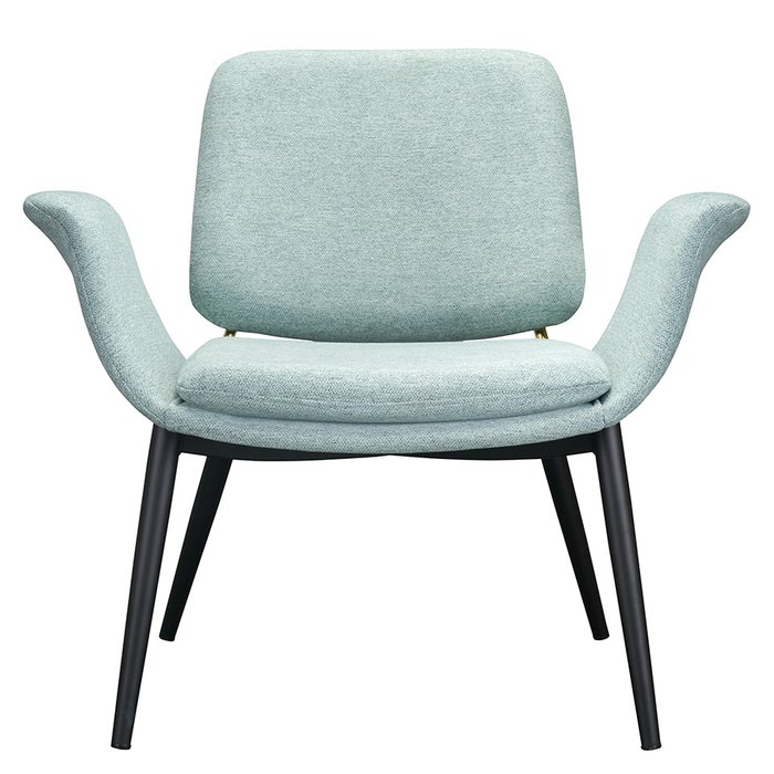 Кресло Hilde светло-бирюзового цвета - купить Интерьерные кресла по цене 29000.0