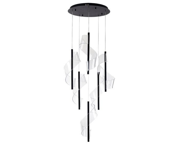 Подвесная светодионая люстра Kink Light Илина 08042-6A,19 Подвесная светодионая люстра Kink Light Илина 08042-6A,19