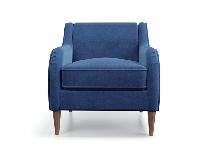 Кресло Вектор темно-синего цвета - купить Интерьерные кресла по цене 19990.0