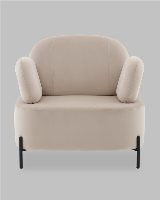 Кресло Кэнди бежевого цвета - лучшие Интерьерные кресла в INMYROOM