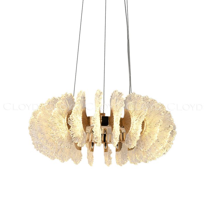 Подвесная люстра ANTIGUA C1 золотого цвета Подвесная люстра ANTIGUA C1 золотого цвета