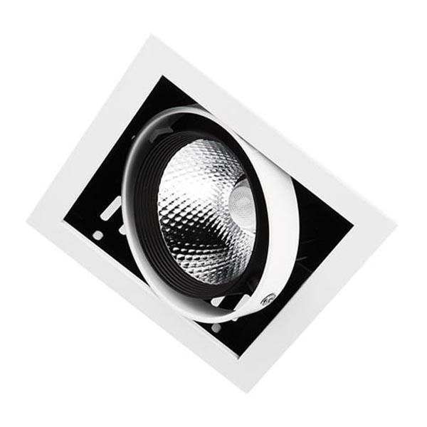 Встраиваемый светодиодный светильник Cardano черно-белого цвета Встраиваемый светодиодный светильник Cardano черно-белого цвета