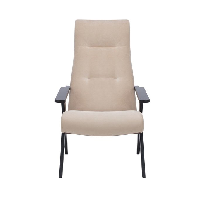 Кресло Tinto светло-бежевого цвета - купить Интерьерные кресла по цене 18920.0