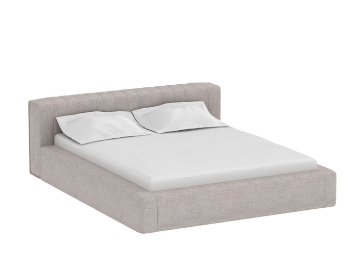Кровать Vatta бежевого цвета 160x200