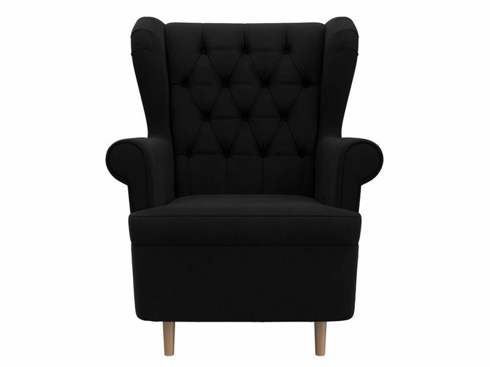 Кресло Торин Люкс черного цвета - купить Интерьерные кресла по цене 25999.0
