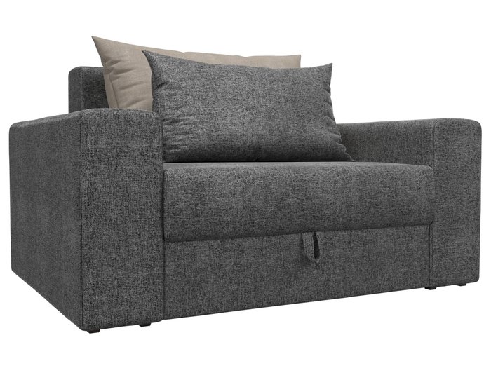 Кресло-кровать Мэдисон серого цвета