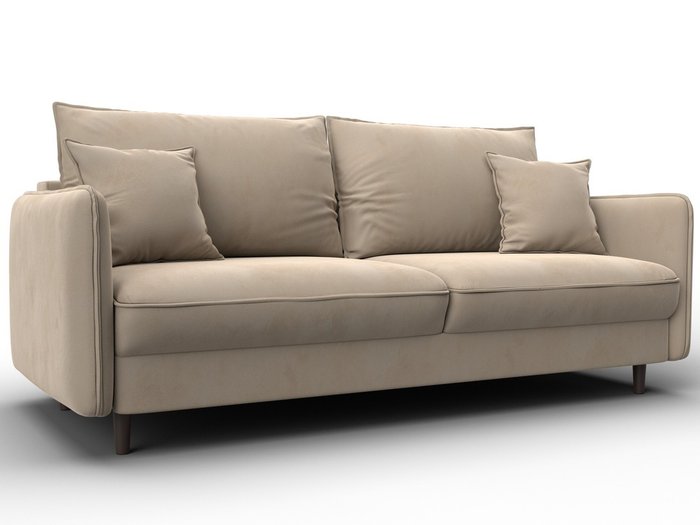 Диван-кровать Лига-064 бежевого цвета Диван-кровать Лига-064 бежевого цвета